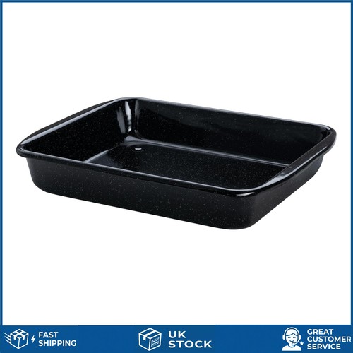 Enamel deep roasting - enamel, pan