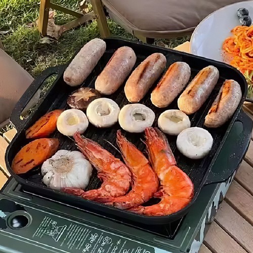 Non stick cast iron griddle - stick,