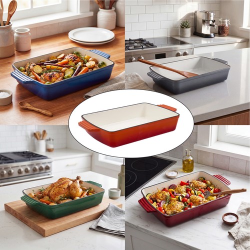 Rectangular enamel cast iron - enamel,
