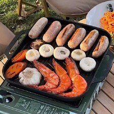 Kitchen cast iron frying pan