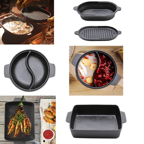 Cast iron skillet frying - iron,