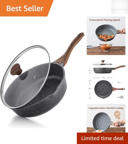 Nonstick deep frying pan - cm,