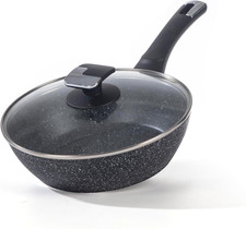 28cm Deep Frying Pan with Lid