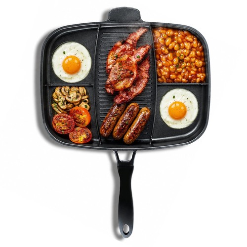 Ingenious lazy man - frying, pan