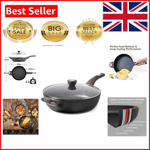 Swiss nonstick 30cm frying pan - nonstick,