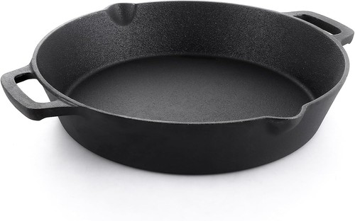 Cast iron skillet 30cm - 30cm, frying