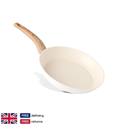 Marble coated nonstick wok - coated,