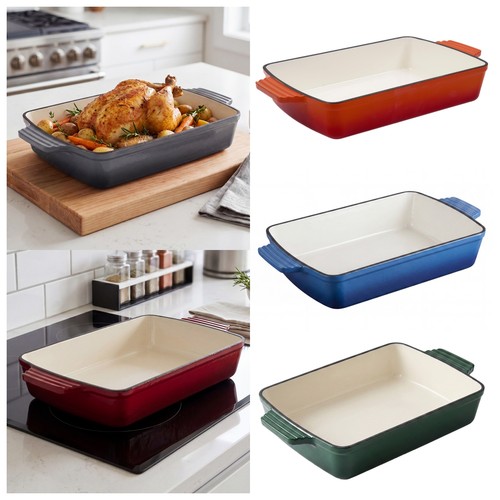 Enamel cast iron rectangular - enamel,