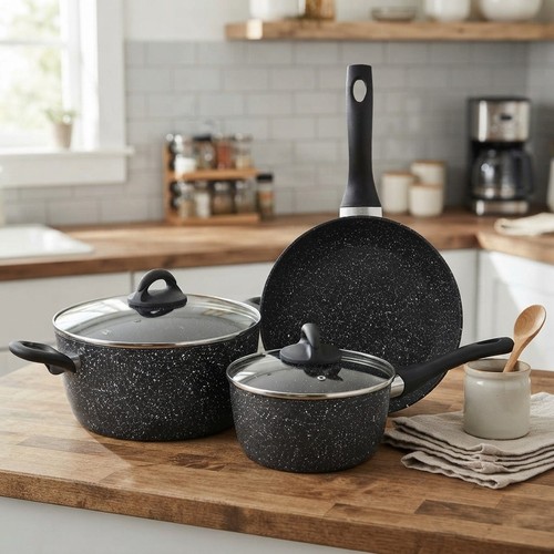 Non stick piece marble - 3-piece,