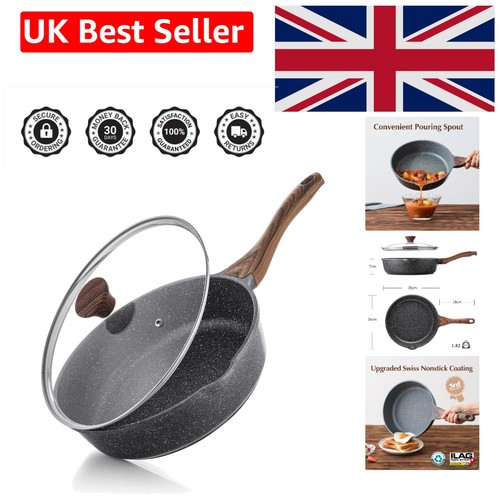 Versatile deep frying pan - deep,