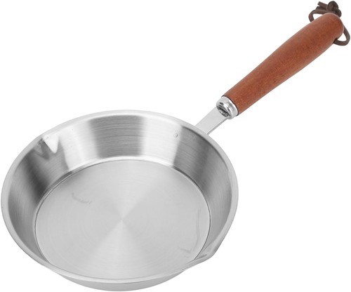 Stainless steel frying pan - stainless,